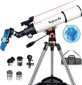 Gangerda-telescoop - Telescoopastronomie - 80 mm diafragma - 500 mm brandpuntsafstand - Refractortelescoop