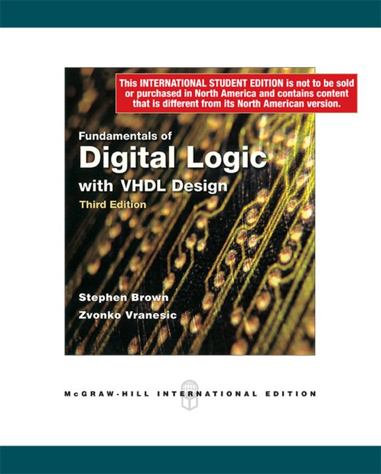 Fudamentals of Digital Logic with VHDL Design with CD-ROM - cover