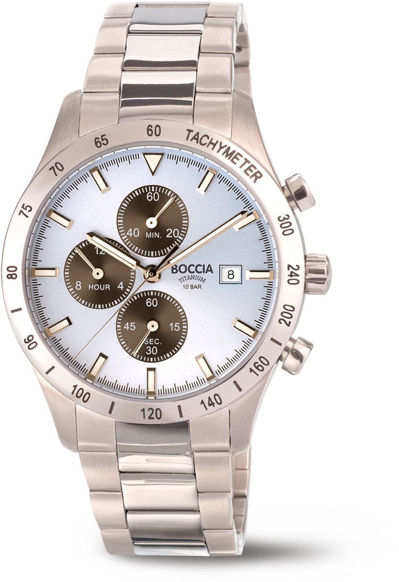 Boccia Titanium 3739-01 Heren Horloge