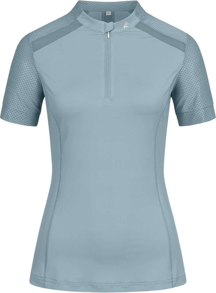 ELT Nancy Functional Zip Shirt - maat M - alpineblue