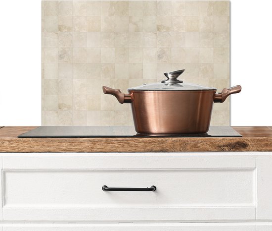 KitchenYeah© Spatscherm Keuken 90x60 cm Kookplaat Achterwand Beschermer Muur Spatwand Fornuis Aluminium Hittebestendig - Kruiden - Zwart - Specerijen - Keuken - Koken
