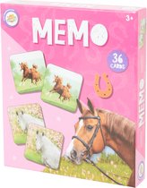 Memory Spel Paarden 36-delig - Memo Spel voor Kinderen - Memory Spelletjes
