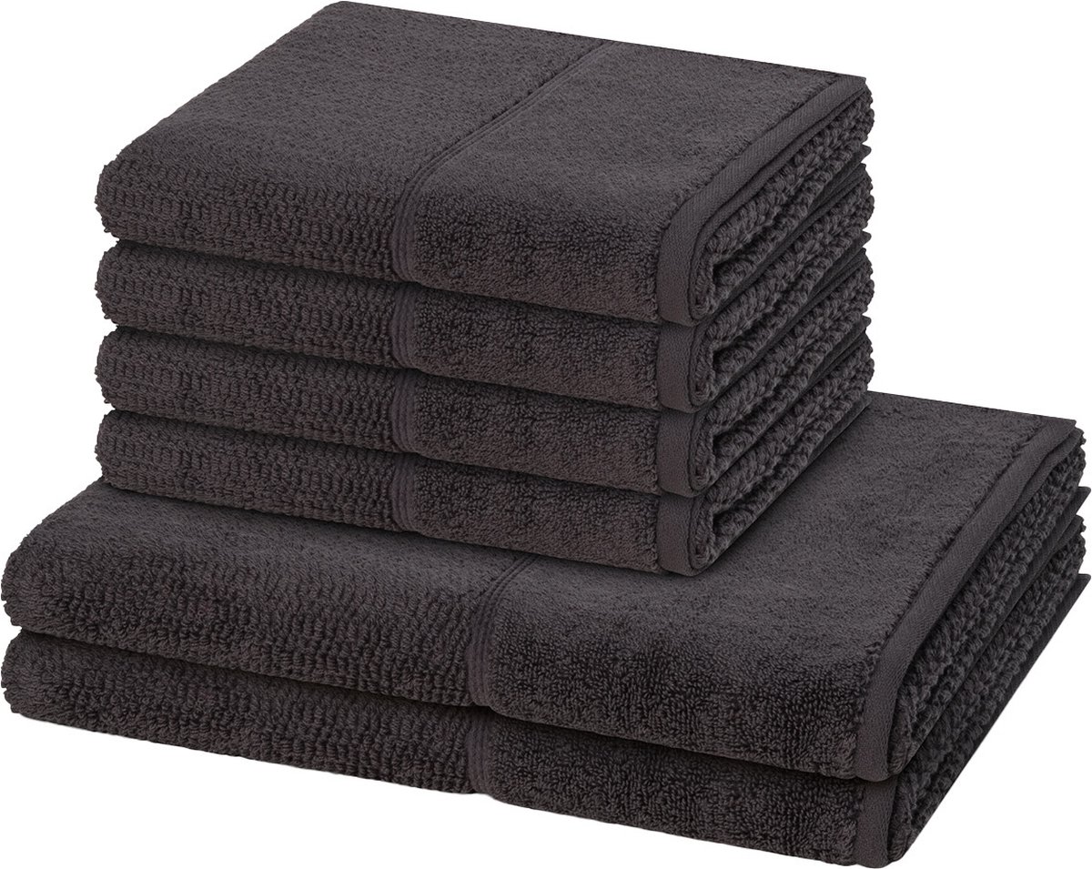 Möve for frottana Sonstiges 4 X handdoek 2 X douchehanddoek - in set 6 pack Pearl
