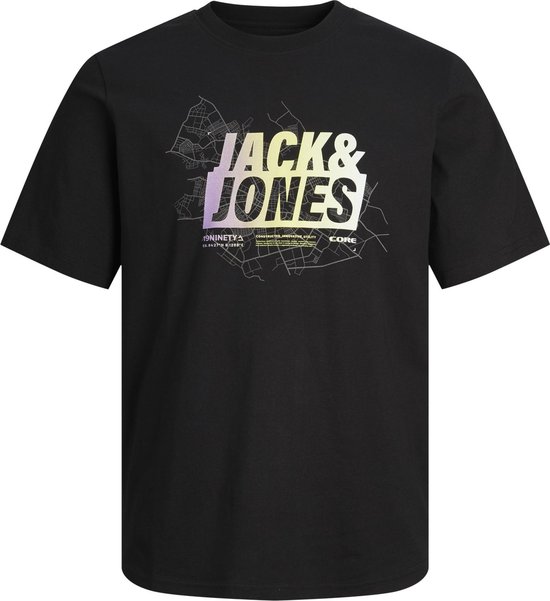 JACK&JONES PLUS JCOMAP SUMMER LOGO TEE SS CREW NEC PLS Heren T-shirt - Maat EU4XL US2XL