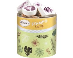Aladine Aladine Stampo Stempel Set Jungle 29 stuks