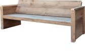 Banc d'échafaudage en bois "Vlieland" | Kit de bricolage 'Faites-le vous-même'
