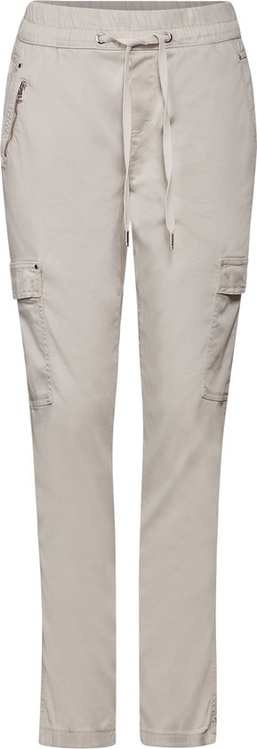 Street One Style LTD QR Bonny Cargo Dames Broek - clean sand - Maat 40 - lengte 30
