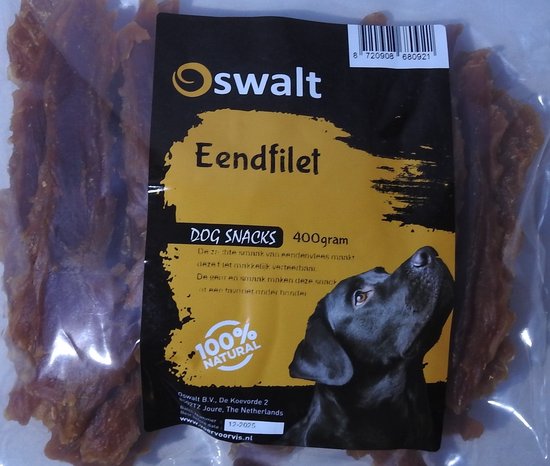 Oswalt Eendfilet - Hondensnack - 400 Gram