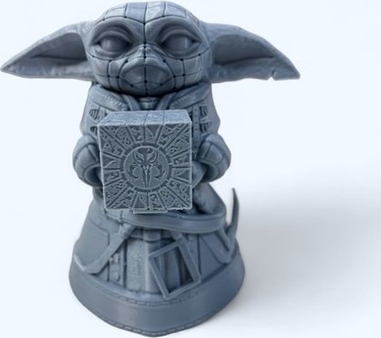 Grogu Pinhead - bouwpakket - Hellraiser / Star Wars mashup - 3D print - Child Cenobite