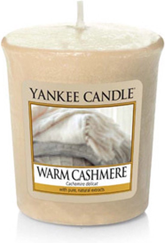 Yankee Candle Votive Warm Cashmere 4 stuks