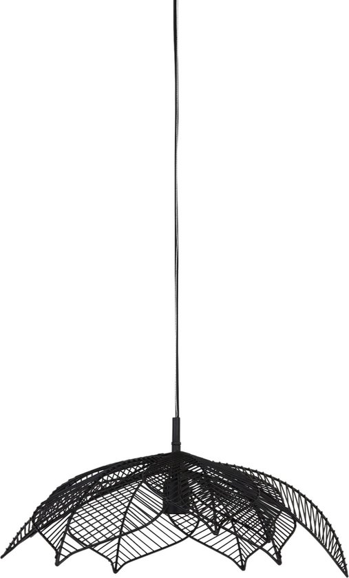 Light & Living Hanglamp Pavas - Zwart - Ø54cm - Botanisch - Hanglampen Eetkamer, Slaapkamer, Woonkamer