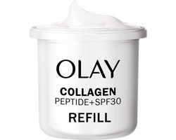 Olay - Navulling Dagcrème Collagen Peptide SPF 30 - 4 x 50 ml - Voordeelverpakking