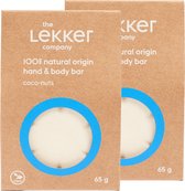 The Lekker Company body bar coco-nuts duoverpakking