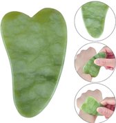 Jumada - Jade steen – Massage – Gezichtsverzorging – Antirimpel – Face Lift – Huidverzorging – Gua Sha Plate