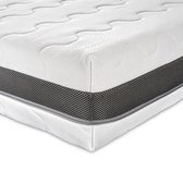 Orthopedisch matras 180x200 H4 H3 - Hoogte 18cm - stevig - 7-zone koudschuimmatras 180x200 met aloë vera dubbeldoeks hoes - OEKO-TEX 100 gecertificeerd