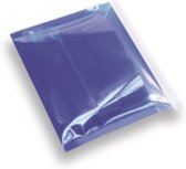 Folie Enveloppen - 164x110 mm A6/C6 - Blauw transparant - 100 stuks