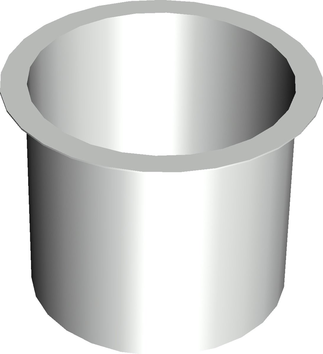 Tapeind Bakgoot | Ø100 mm | 9 Cm