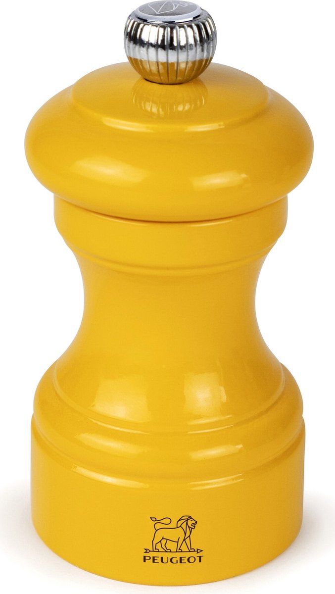 Peugeot bistro zoutmolen - 10 cm, saffraangeel