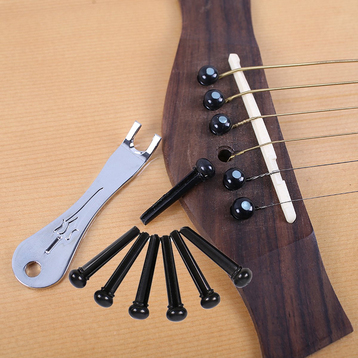 Sillet Ukulele Sillet De Chevalet Et Sillet De Tête Pour Ukulélé - D'Ivoire Sillet Pour Guitare Graphtech