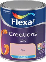 Flexa | Creations Lak Zijdeglans | Pink - Kleur van het jaar 2007 | 750ML