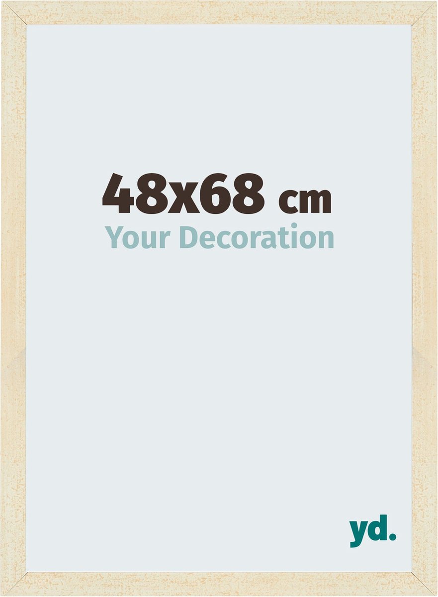 yd. Your Decoration - Fotolijst 48x68 cm - MDF - Zand Geveegd - Mura