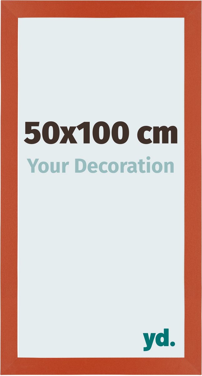 yd. Your Decoration - Fotolijst 50x100 cm - MDF - Oranje - Mura