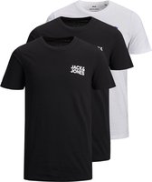 T-shirt Jack & Jones Corp Logo - Homme - Wit - Marine - Zwart
