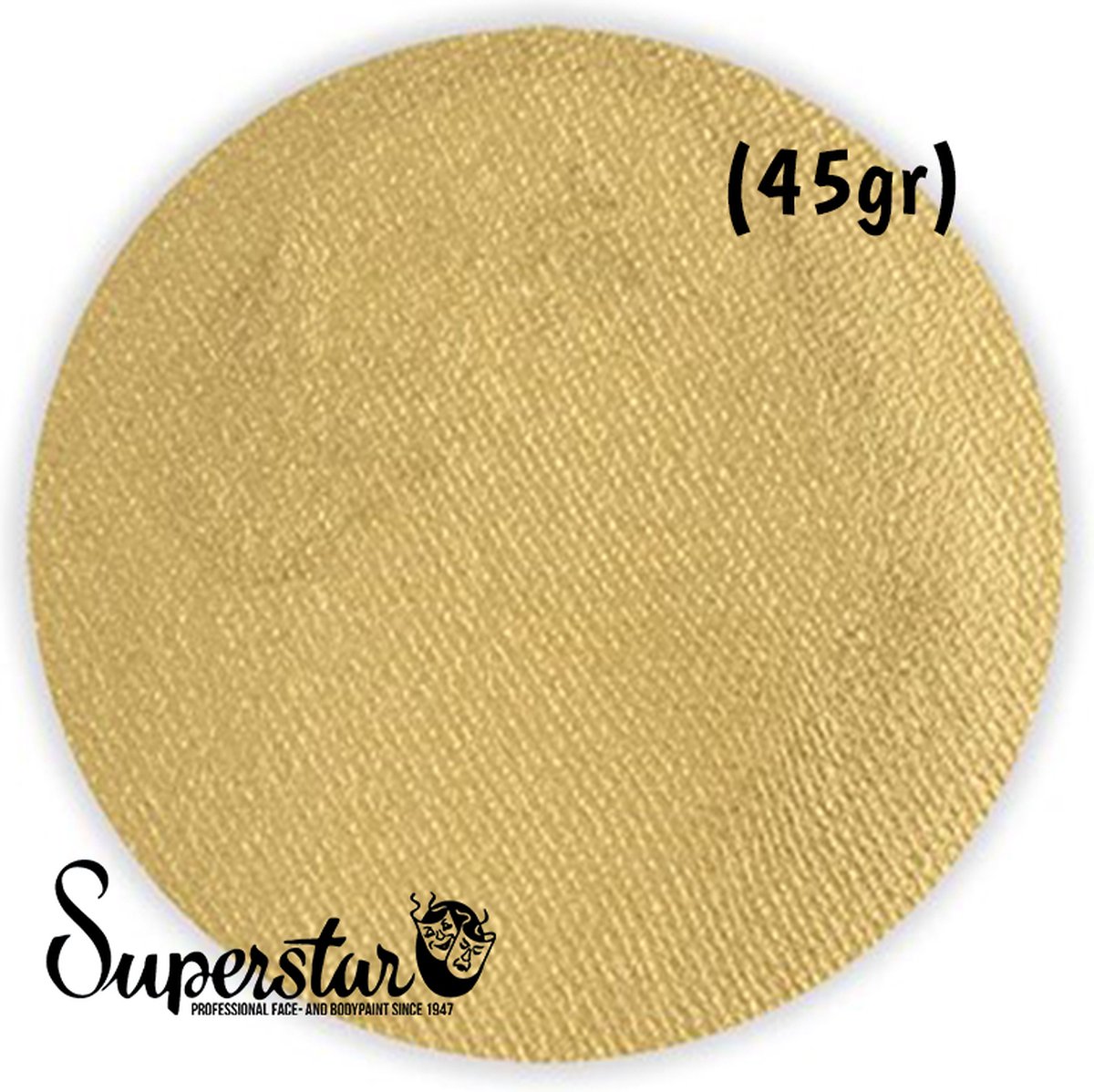 Aqua facepaint 45gr goud