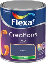 Flexa | Creations Lak Extra Mat | Indigo - Kleur van het jaar 2013 | 750ML
