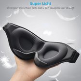 Luxe Slaapmasker - Met Oog & Neusgaten - 3D Oogmasker - 100% Lichtblokkerend - Verstelbaar - Uiterst Comfortabel - Voor Mannen en Vrouwen - Traagschuim -