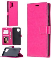 Bookcase Geschikt voor: Samsung Galaxy A42 5G - Roze - Portemonnee hoesje