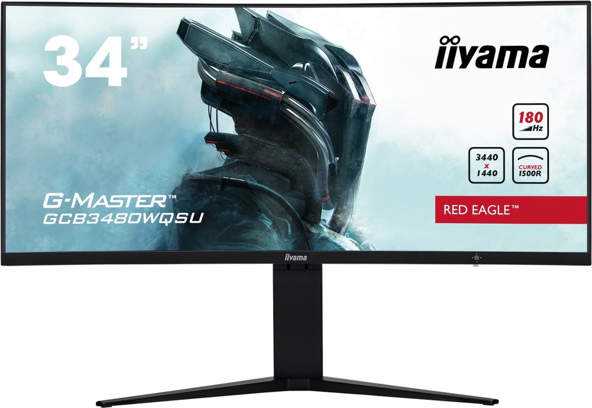 Iiyama GCB3480WQSU-B1 - 34 Inch - UWQHD Gaming Monitor