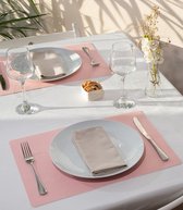 PLACEMAT - TABAC - 30x43cm - 12st - PINK