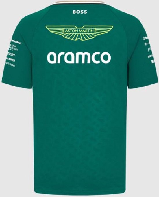 Aston Martin Teamline Shirt 2024 L - Fernando Alonso - Lance Stroll - Aston Martin F1 -