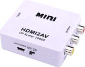 HDMI2AV - HDMI naar Tulp - WIT