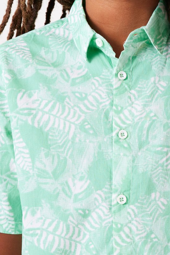 GARCIA Jongens Overhemd Groen - Maat 128/134