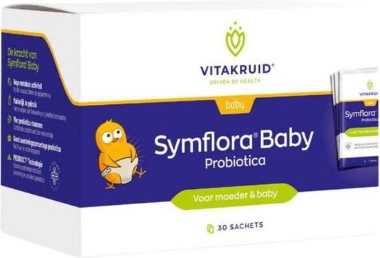 Foto: Vitakruid symflora baby probiotica 30pcs