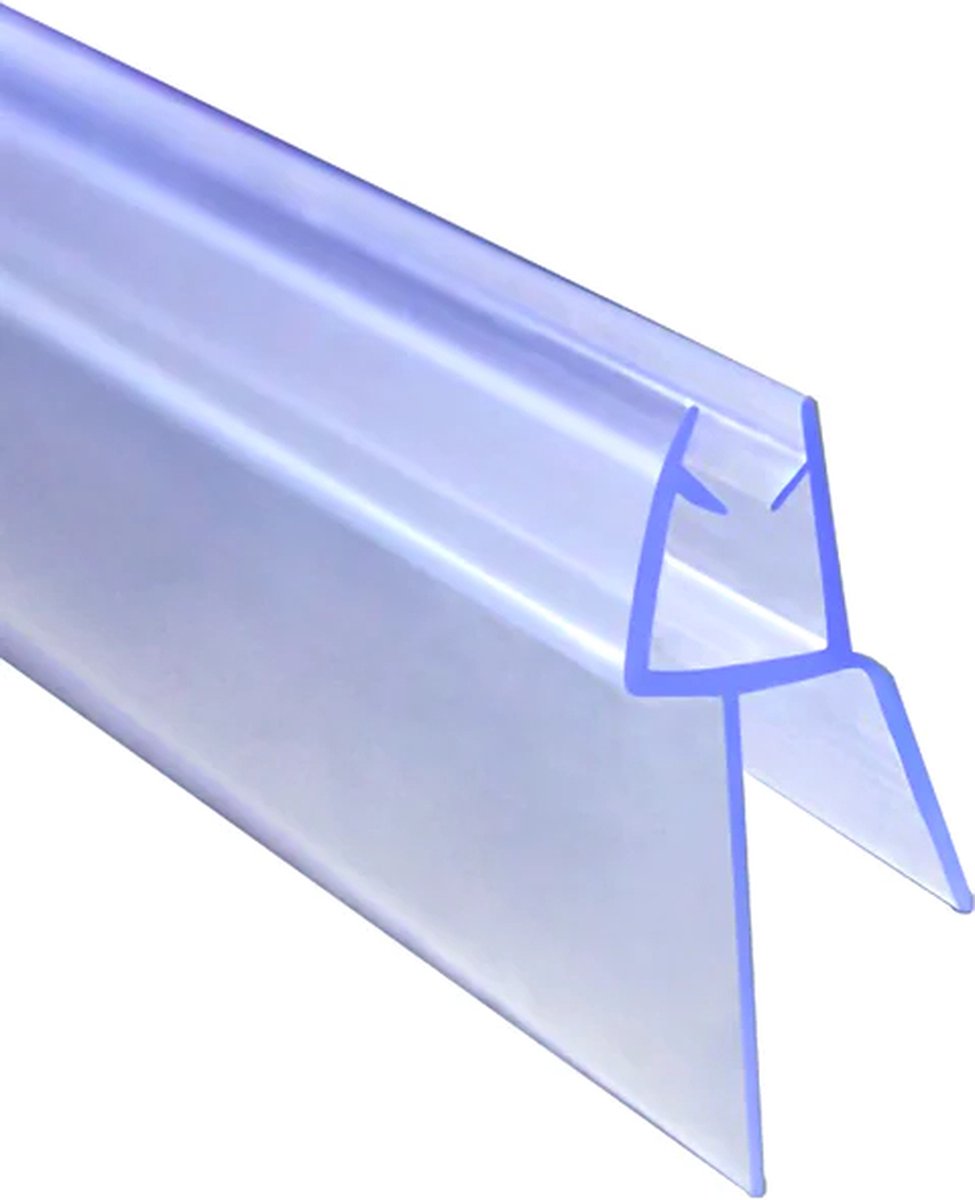 Douchestrip 90 cm lang voor 6 mm glas,18 mm breed,flexibele vin,Snijdbaar