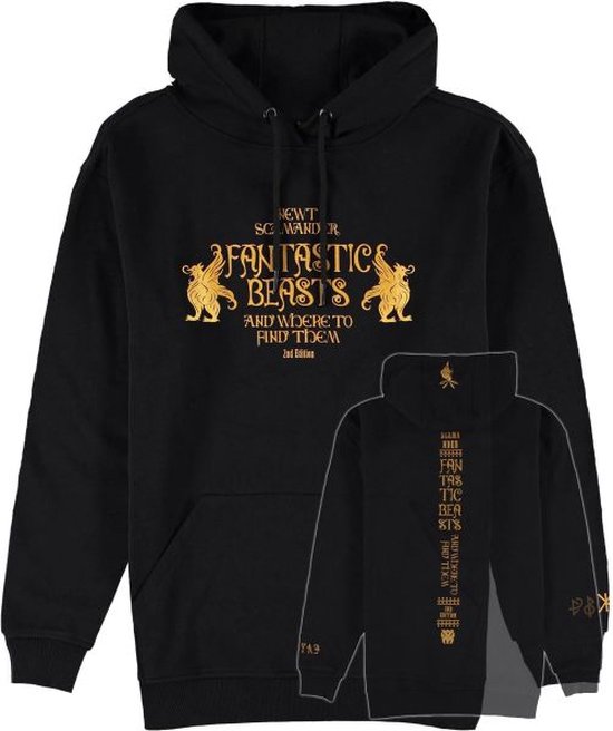 Fantastic Beasts And Where To Find Them Hoodie/trui -S- The Secrets Of Dumbledore Zwart