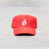 Heroes on Socks - Matt Socks Baseball Cap Rood - One Size