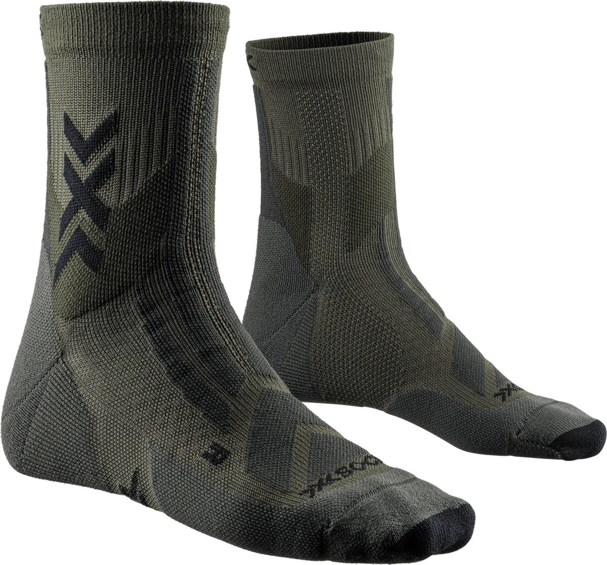 X-Socks Hike Discover Ankle Sokken Senior Zwart