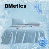 BMetics Koeldeken - 150x200 cm - zelfkoelende deken - Q-max > 0.44 cooling blanket - zomerdekbed - zomerdeken - verkoelende deken voor mensen tijdens slapen, bed, bank