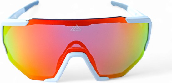 Descent - Lunettes de soleil - Bolt - Wit - Sport - VTT - Vélo - Cyclisme