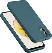 Cadorabo Hoesje geschikt voor Motorola Moto G73 in LIQUID GROEN - Beschermhoes gemaakt van flexibel TPU silicone Case Cover