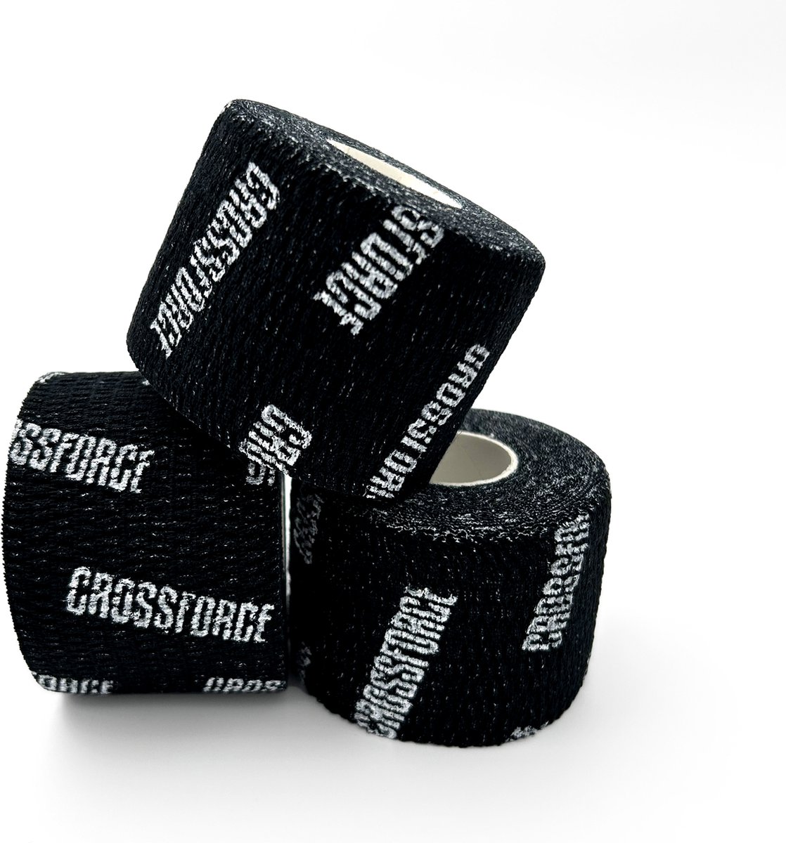 CrossForce Grip Tape voor CrossFit, Weightlifting, Fitness & Sport – Hookgrip – Hooktape - 3 per verpakking - Per Rol 4.5 Meter x 5 cm