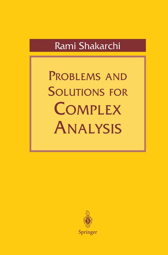 Problems And Solutions For Complex Analysis - cover