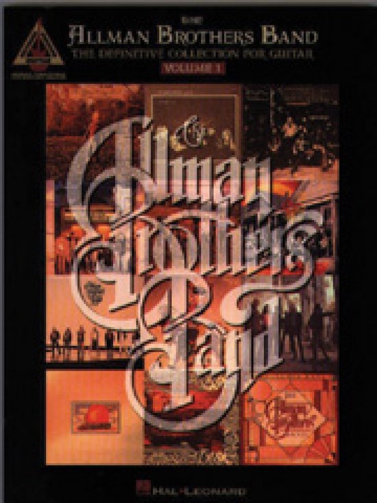 De Allman Brothers Band, The Definitive Collection for Guitar - Volume 1