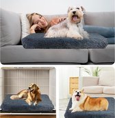 Matras voor Huisdieren, Deken voor Hondenhokken, Anti Stress Hondenmatras voor Honden, Hondensofa, Hondenmand S(60*40*8cm)