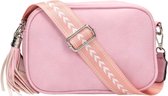 Hernan Kleine Crossbodytas / Schoudertas Dames - Camera Bag - Roze