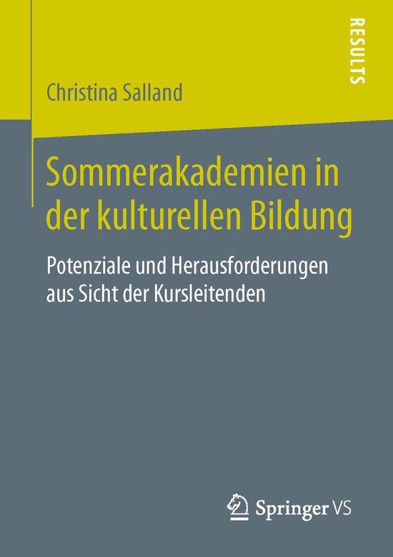 Sommerakademien in der kulturellen Bildung - cover